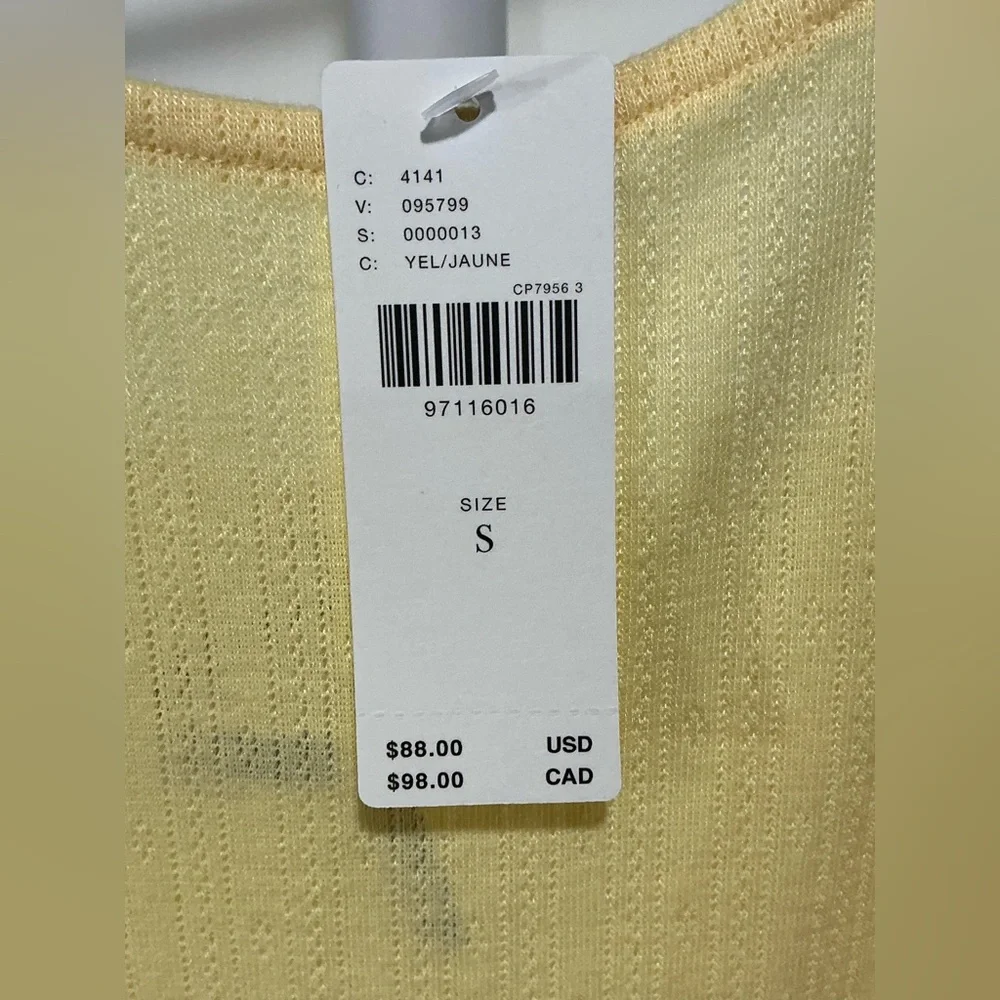 Anthropologie Sunny Yellow Maxi Dress - Picture 2 of 6